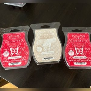 3 full scentsy wax bars